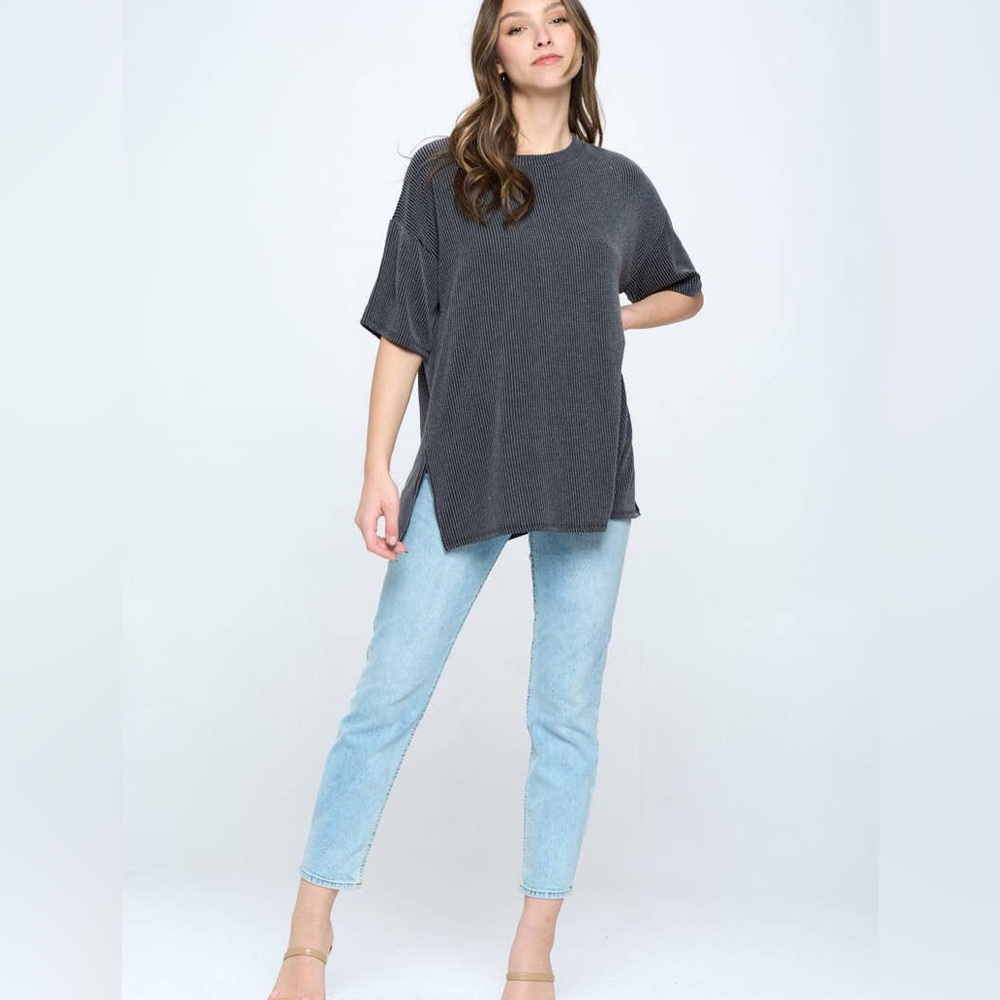 NWOT Kennedy Ribbed Top